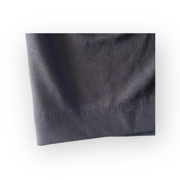 new Marika Tek ✦ Pisces Scrunch Tie Yoga Running Shorts ✦ Black + Pink ✦ Large - Picture 5 of 9